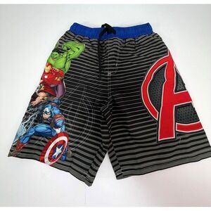 Marvel‎ Avengers Boys Swim Trunk Size 7 New With Tags NWT UV Protection Graphic